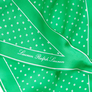 Lauren Ralph Lauren Geo-Print Silk Twill Diamond Scarf